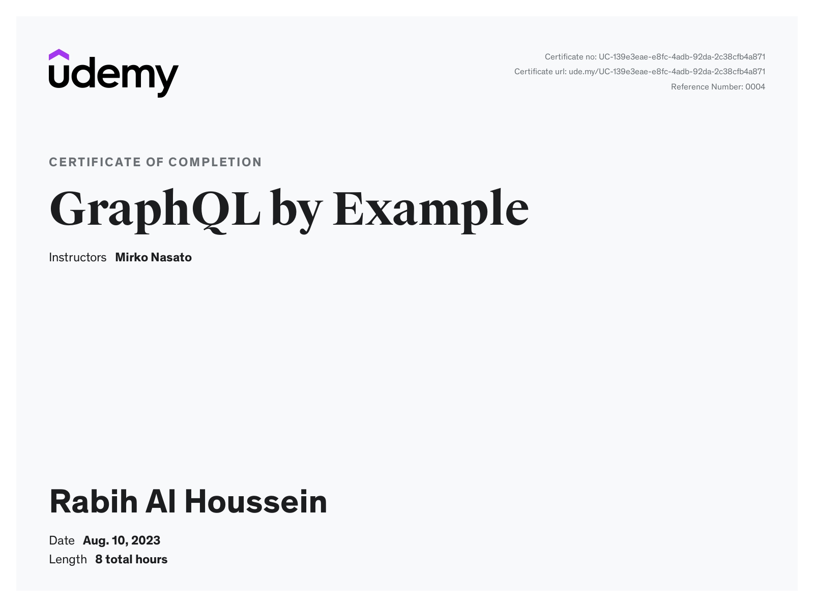 GraphQL by Example